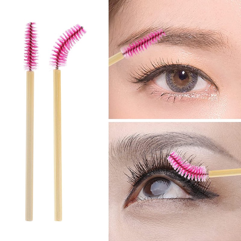 Bamboo Eyelash Brush Factory - Makeup Mascara Applicators