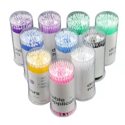 Micro Brush Supplier - Colorful Disposable Lash Swab