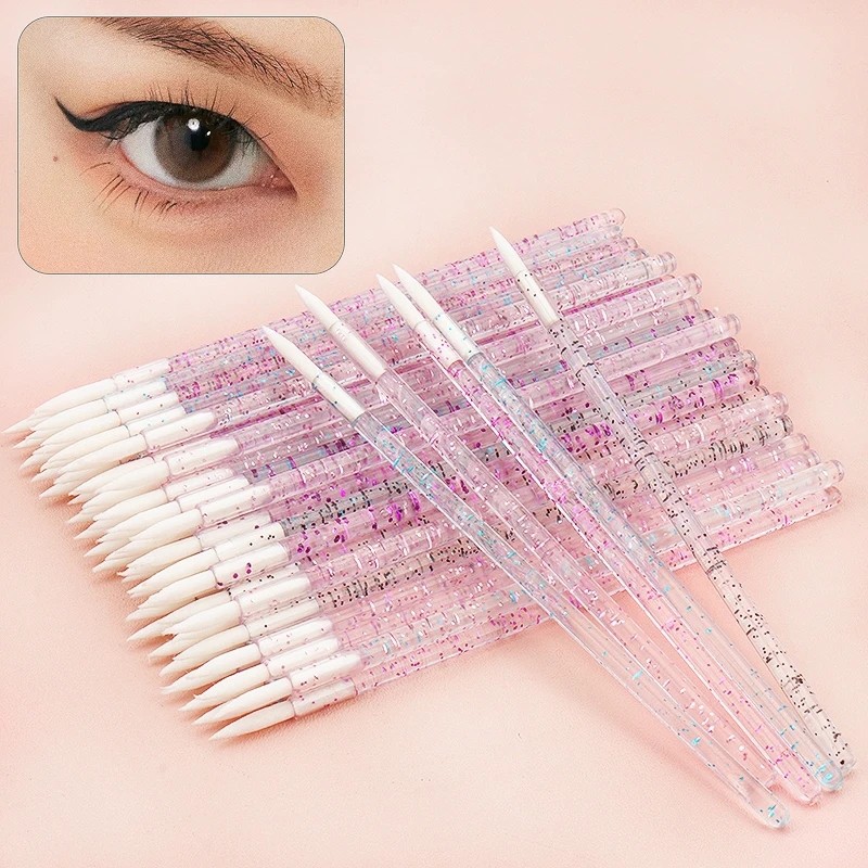 Eye Shadow Brush Factory - 50PCS Crystal Wand Applicator
