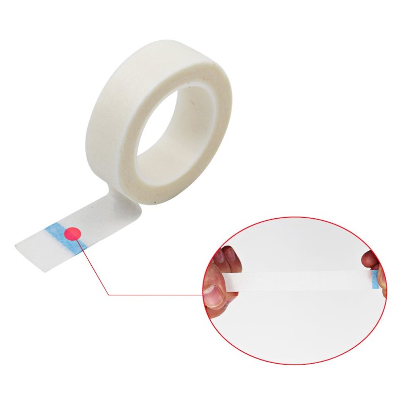 Non-woven Eyelash Tape Supplier - White Paper Fabric Tape