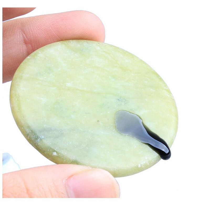 False Eyelashes Pallet Supplier - 5cm Round Jade Stone