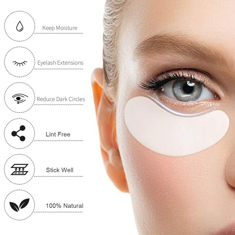 Hydrogel Eye Pads Factory - U Shaped Gel Lashes Patches