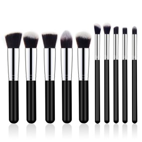 Makeup Brushes Set Supplier - 10 PCS Synthetic Hair Mini