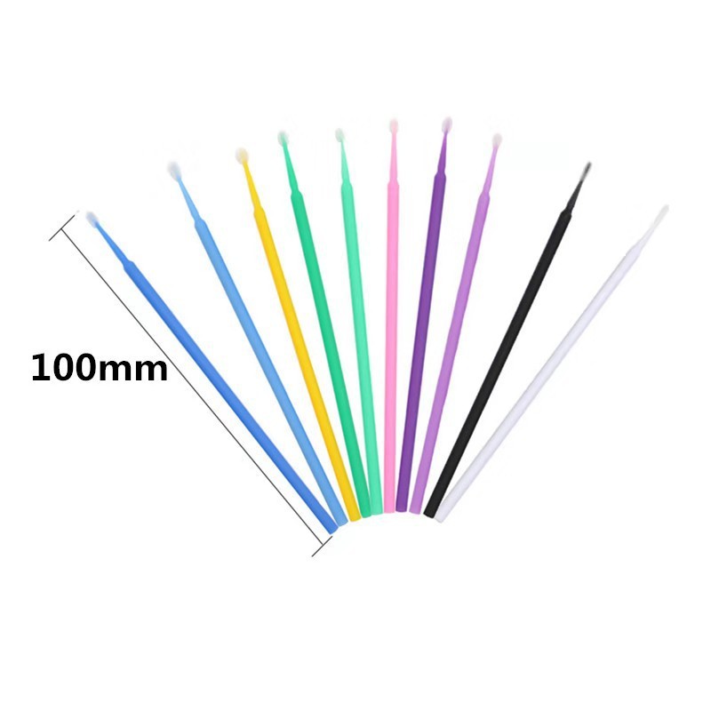 Micro Brush Supplier - Colorful Disposable Lash Swab