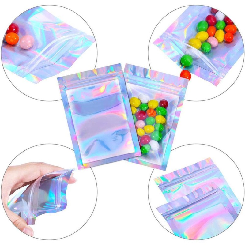 Zipper Bags Factory - Iridescent Holographic Storage Bag