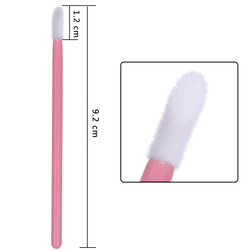 Makeup Lip Brush Manufacturer - 50pcs Disposable Glossy Wands