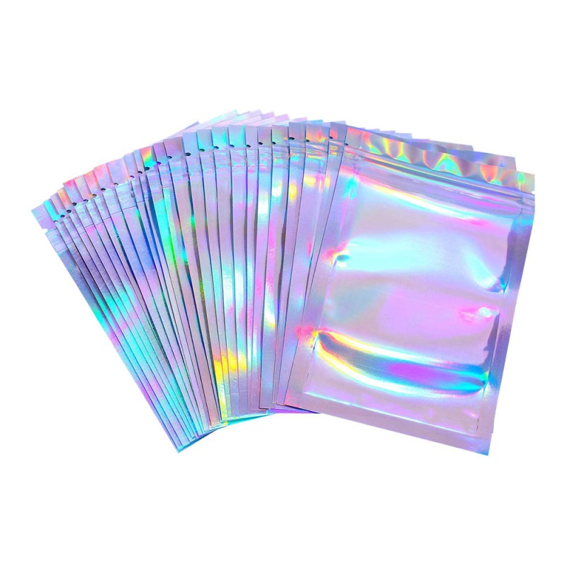 Zipper Bags Factory - Iridescent Holographic Storage Bag