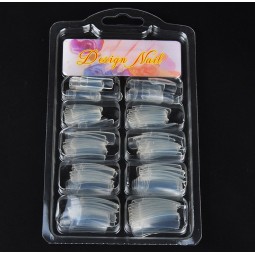 False Nails Supplier - 100pcs Natural Transparent Tips