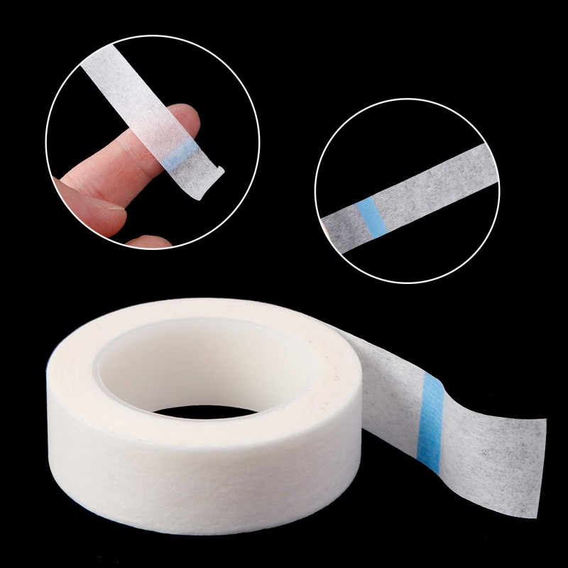 Non-woven Eyelash Tape Supplier - White Paper Fabric Tape
