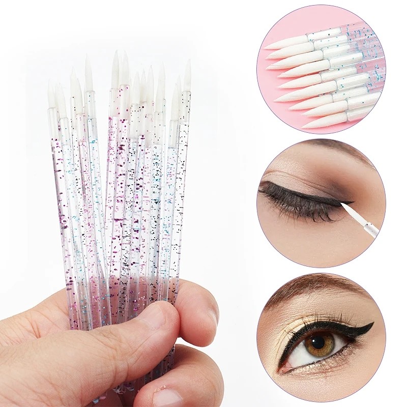 Eye Shadow Brush Factory - 50PCS Crystal Wand Applicator