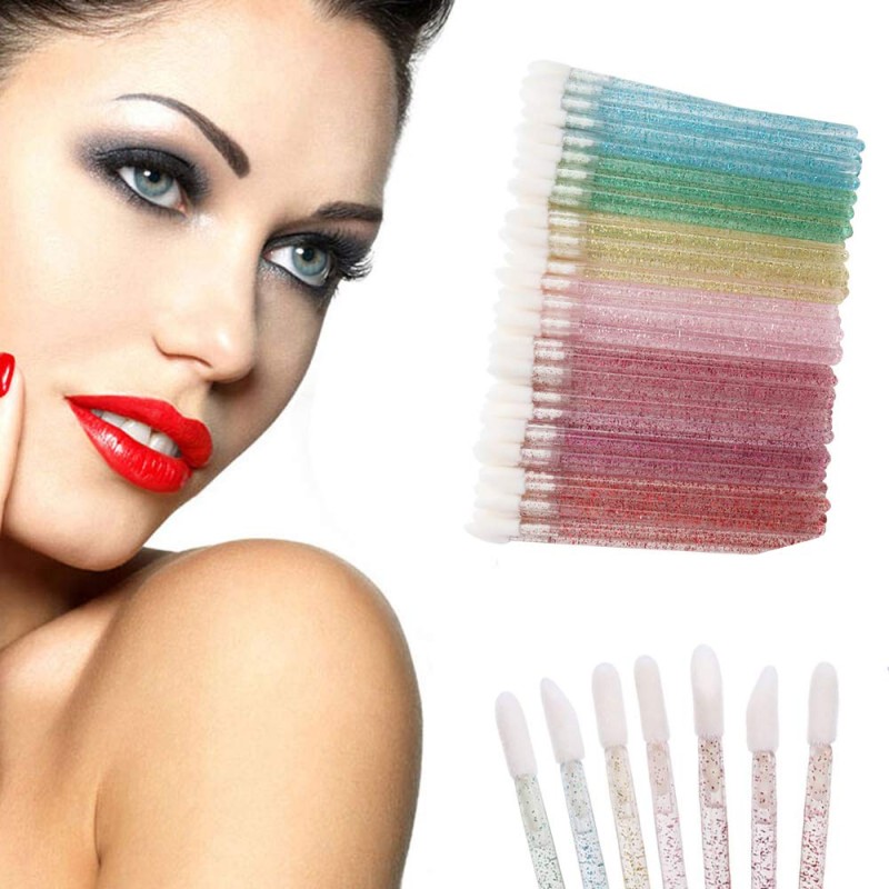 Diamond Mascara Wand Factory - 50pcs Disposable Crystal Lip