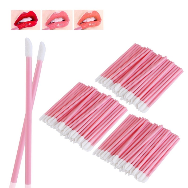 Makeup Lip Brush Manufacturer - 50pcs Disposable Glossy Wands
