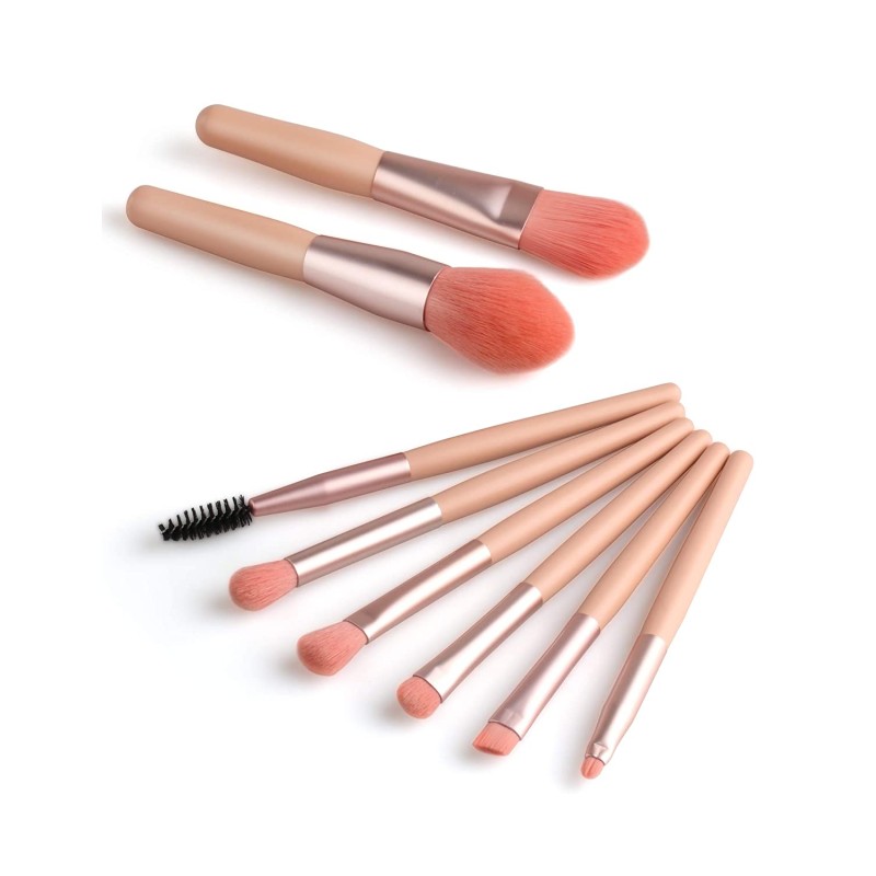 Mini Makeup Brush Manufacturer - 8pcs Powder Eye Shadow