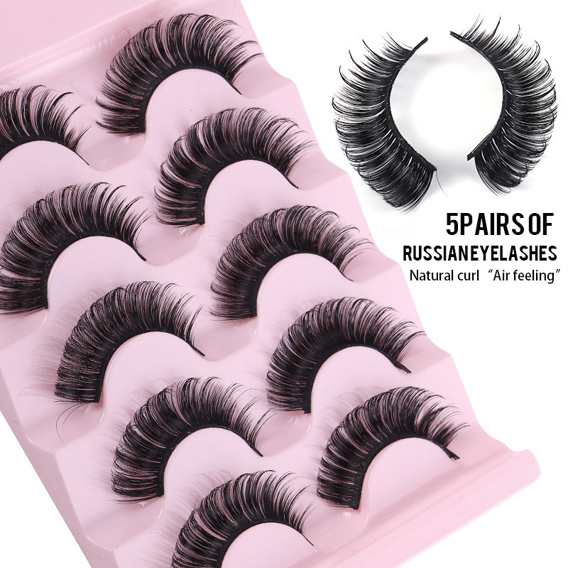False Eyelashes Set Manufacturer - 5 Pairs 3D Mink Volume