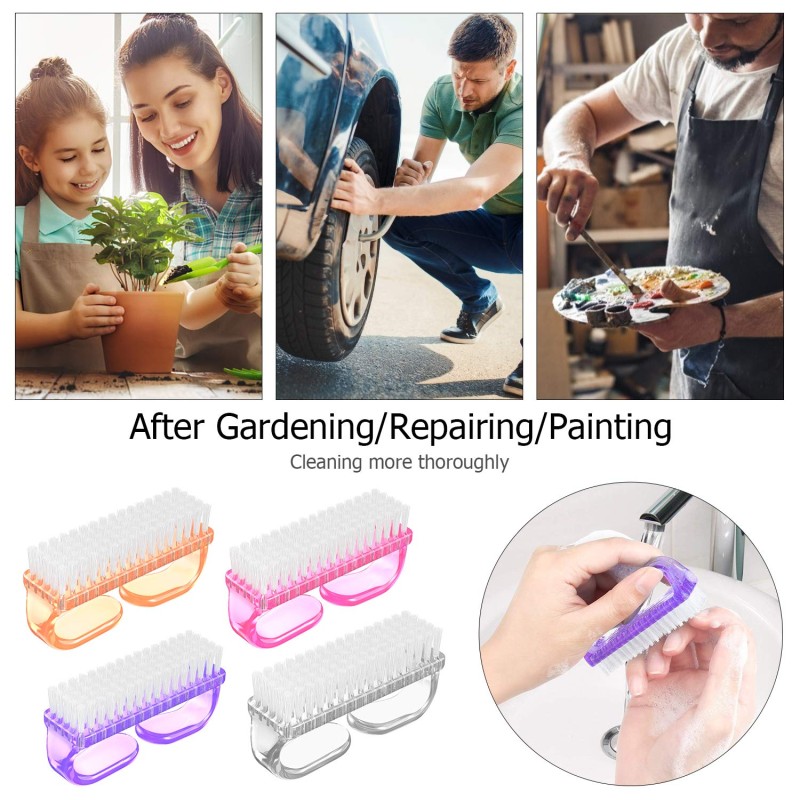 Big Nail Brush Manufacturer - Plastic Handle Cleaner