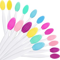 Silicone Lip Brush Factory - 6 Colors Double-sided Scrub