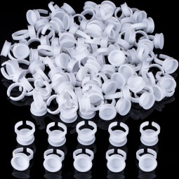 Disposable Pigment Ring Factory - 100 Pcs Separated Rings