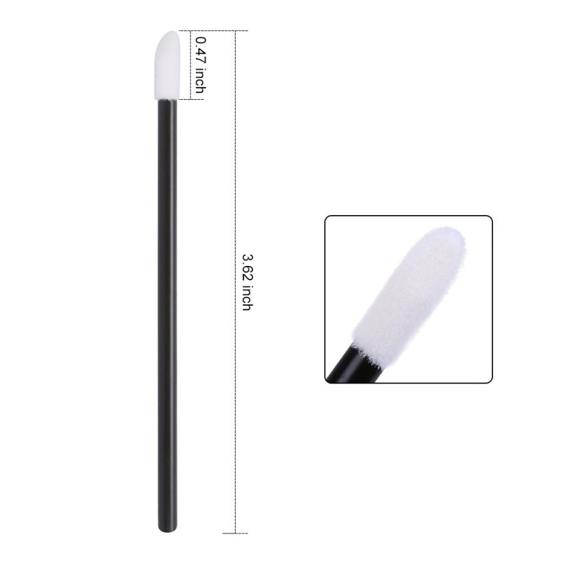 Disposable Lip Brush Manufacturer - 50Pcs Microbrush Applicator