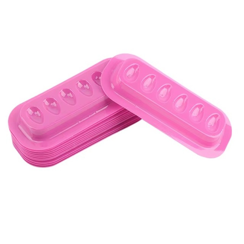Eyelash Glue Holder Factory - Disposable Plastic Gasket Pad
