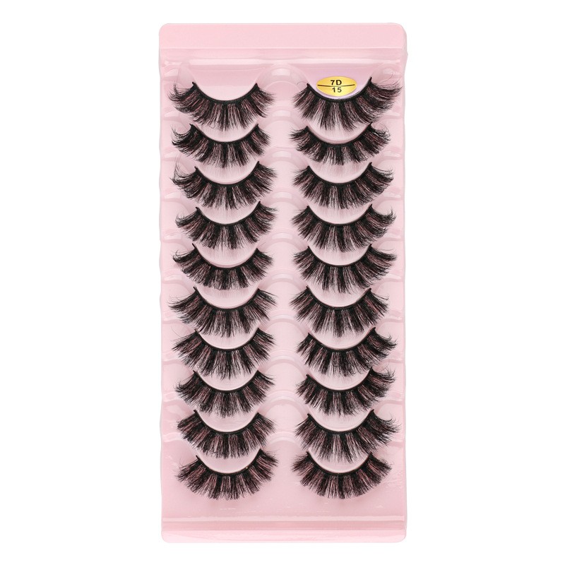 False Eyelashes Manufacturer - 10 Pairs DD Curl Natural