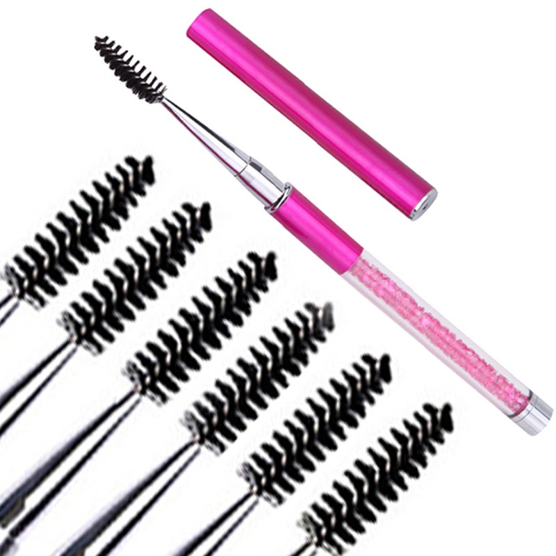 Reusable Lash Brush Supplier - OEM Diamond Disposable Wand