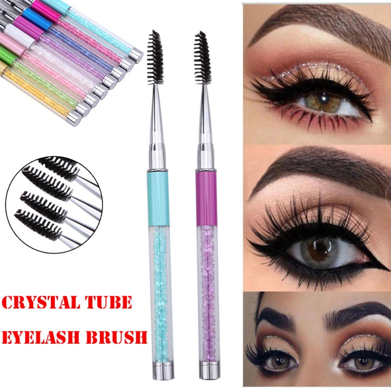 Single Makeup Brush Manufacturer - Portable Glitter Lashes