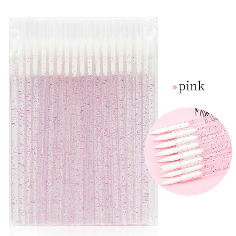 Eye Shadow Brush Factory - 50PCS Crystal Wand Applicator
