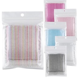 Eyelash Cleanser Brush Supplier - 100pcs Disposable Applicators