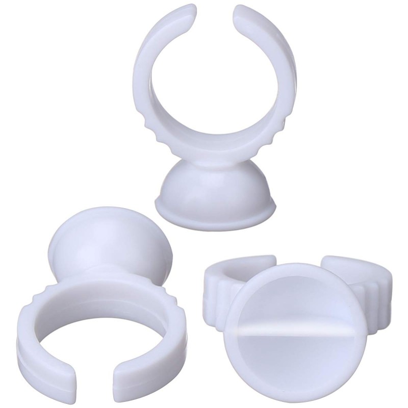 Plastic Glue Ring Manufacturer - Disposable Nail Art Holder