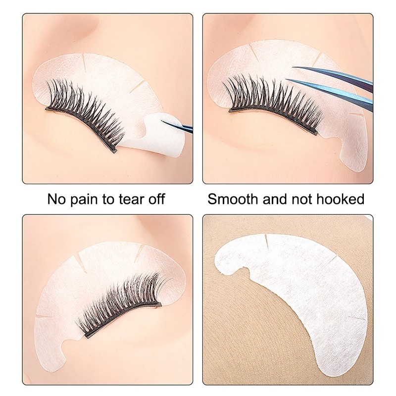 Eyelash Eye Patch Manufacturer - Custom U Shape Notch Pads