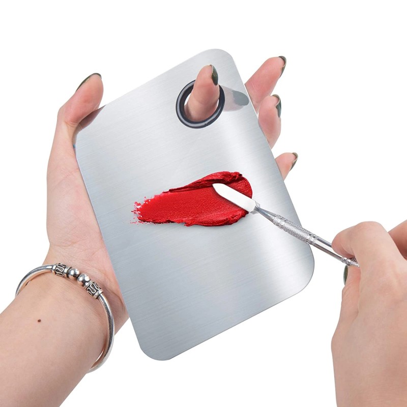 Makeup Mixing Palette Factory - Stainless Steel Metal Tray