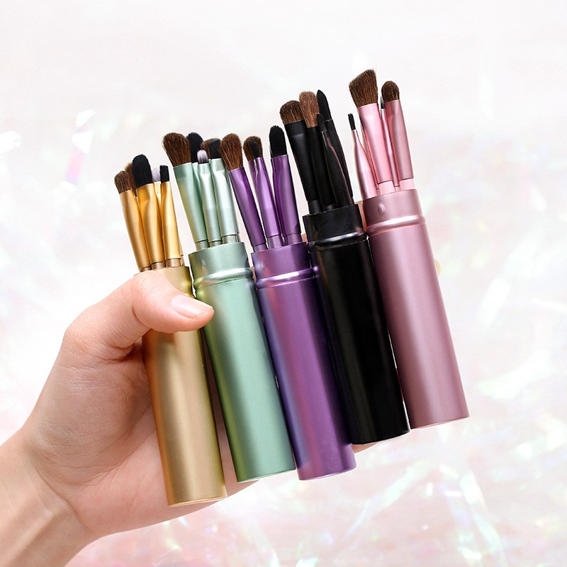 Travel Makeup Brush Factory - 5pcs Private Label Mini Set