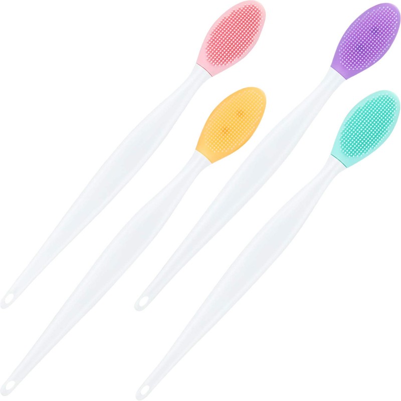 Silicone Lip Brush Factory - 6 Colors Double-sided Scrub