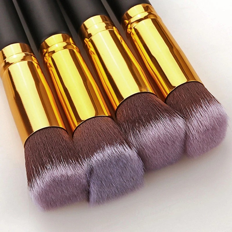Makeup Brushes Set Supplier - 10 PCS Synthetic Hair Mini