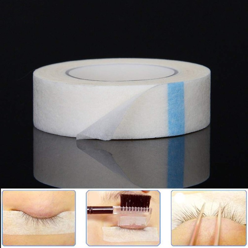 Non-woven Eyelash Tape Supplier - White Paper Fabric Tape