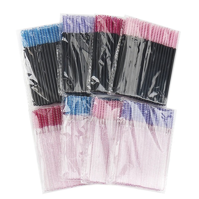 Eyelash Brushes Factory - 50pcs Spiral Curl Applicator