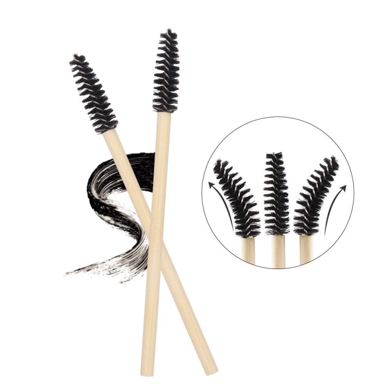 Bamboo Eyelash Brush Factory - Makeup Mascara Applicators