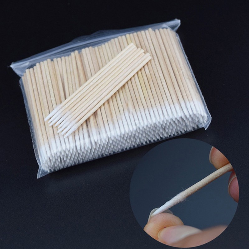 Wooden Cotton Swab Supplier - 100 PCS Cheap Price