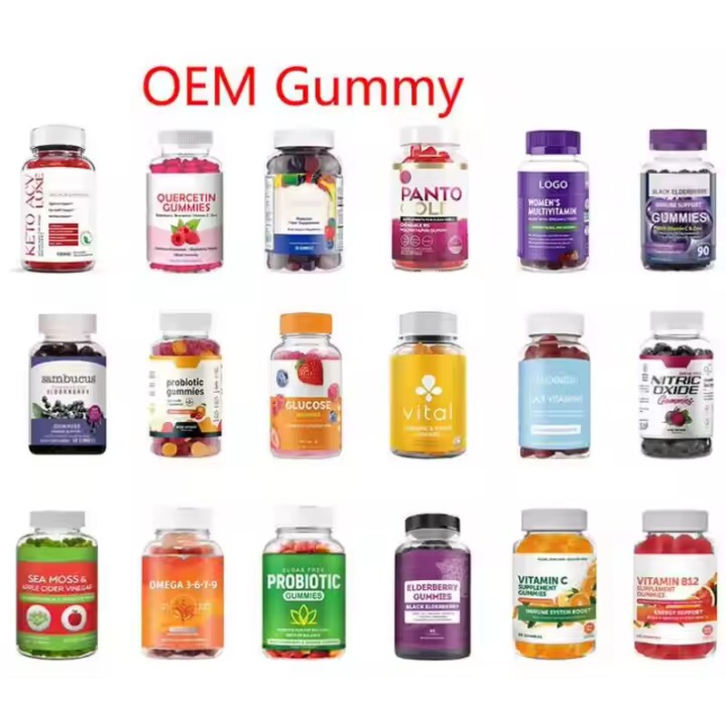Magnesium Glycinate Gummies - OEM Citrate Calm Gummies Supplement Bulk