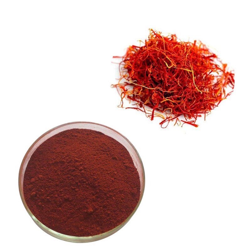 Saffron Extract Powder - Natural Crocin Safranal Saffron P.E Low Price Bulk