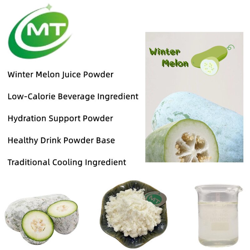 Winter Melon Juice Powder - Low-Calorie Vegetable Hydration Wellness Support