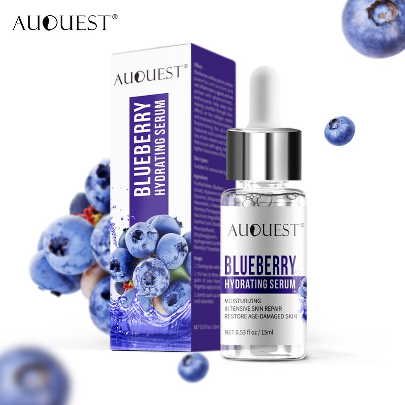 Blueberry Serum - AuQuest Private Label Organic Moisturizing Whitening Oil Control Facial