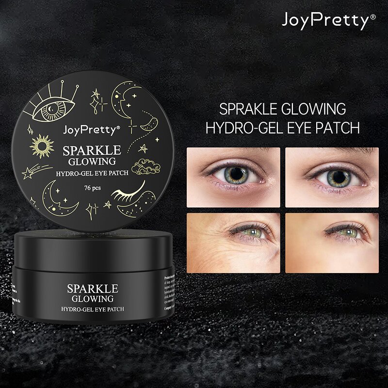 Glitter Eye Mask - Star Twinkle Collagen Cooling Patch Hydrogel Dark Circle Remove