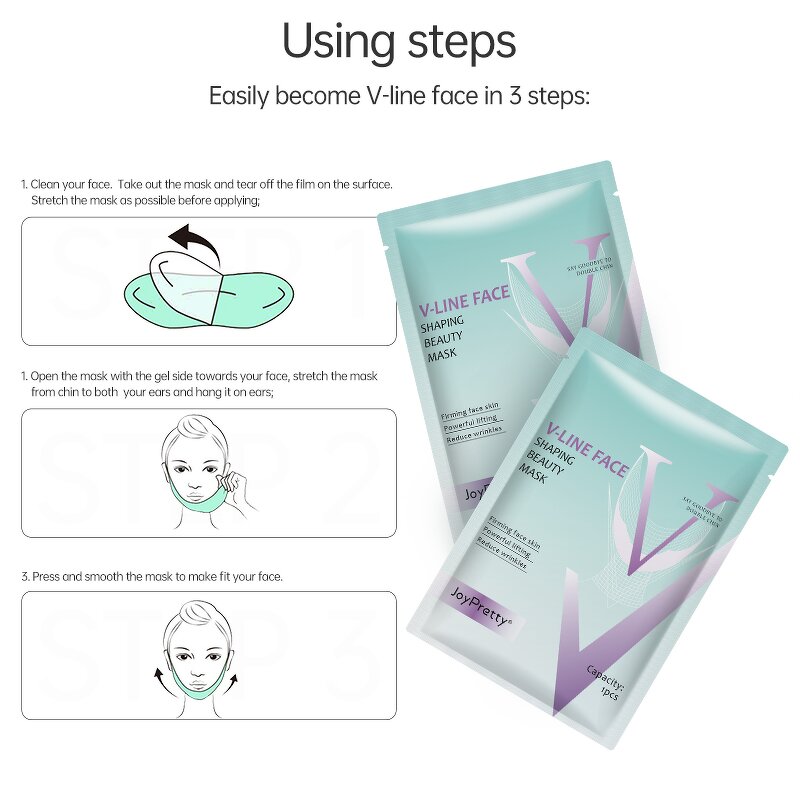V-line Face Mask - JoyPretty Organic Shaping Repair Hydrating Nourishing Oil Control
