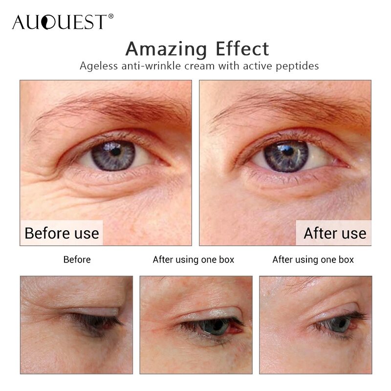 Collagen Face Cream - Private Label Korean Organic Peptide Anti Wrinkle Aging Lift Moisturizer