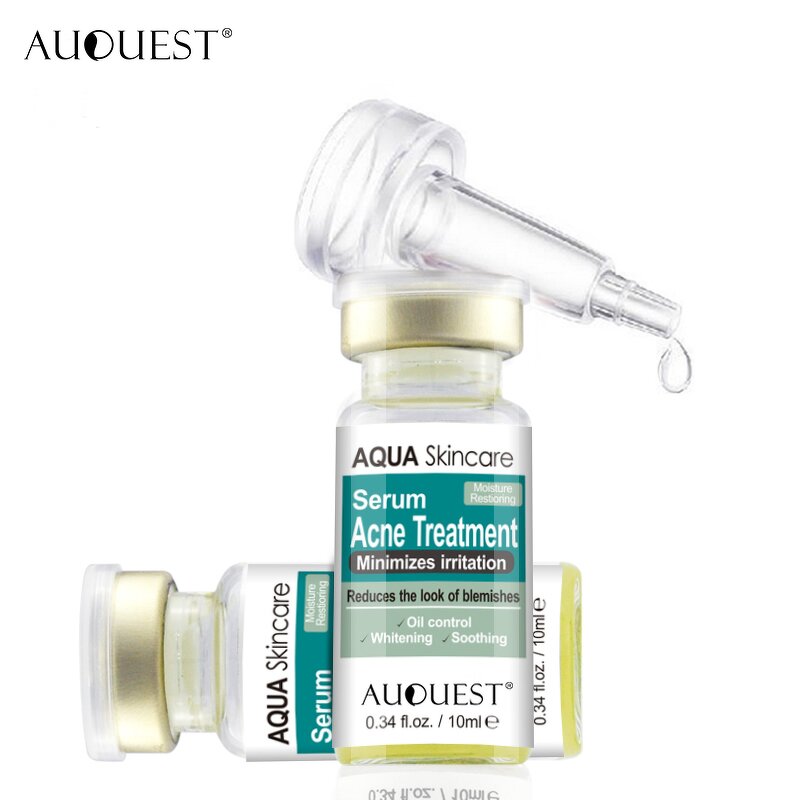 Acne Facial Serum - OEM Private Label Organic Skin Care Pimple Smoothing Liquid