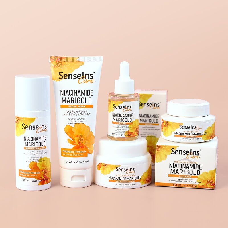 Korean Skin Care Set - Natural Organic Whitening Anti-wrinkle Acne Brighten Facial Care