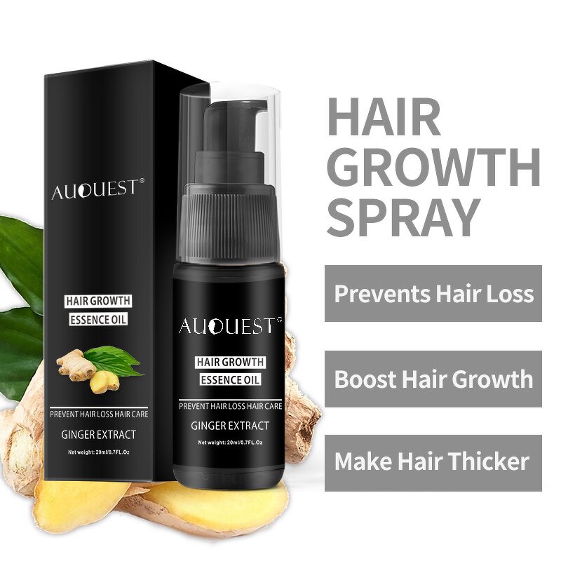Hair Growth Serum - Private Label Herbal Argan Oil Hair Loss Treatment All Hair Types