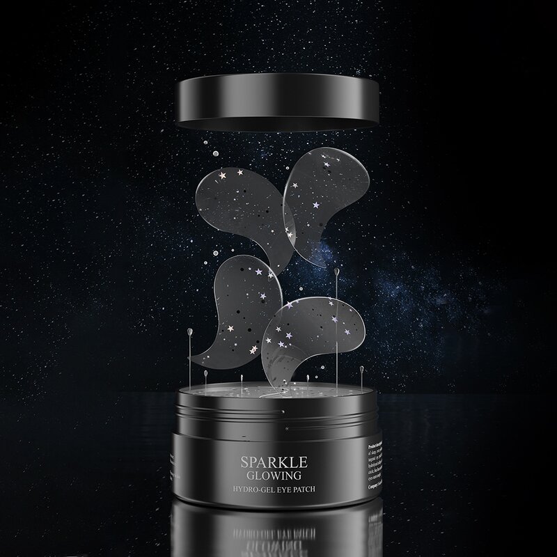 Glitter Eye Mask - Star Twinkle Collagen Cooling Patch Hydrogel Dark Circle Remove
