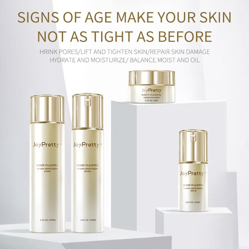 Face Care Set - Private Label Organic Moisturize Hydrate Anti Aging Whitening Skin Care